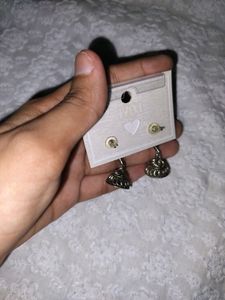 Silver Peacock Jumka