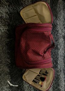 Red Travel Pouch