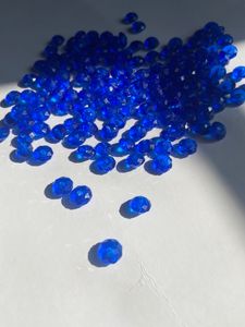 8mm blue Crystal Beads