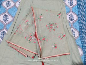 Embroidered Saree