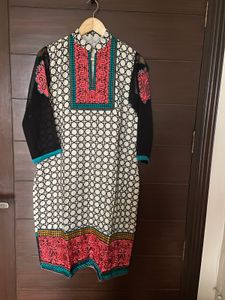 Brand new Printed Kurta Churidar dupatta set
