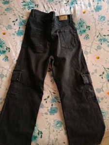 denim black cargo
