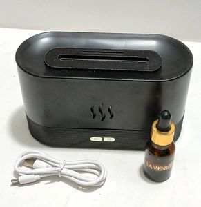 Flame Aroma Diffuser with Lavender Oil