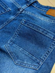 Classic Mens Straight Blue Jeans