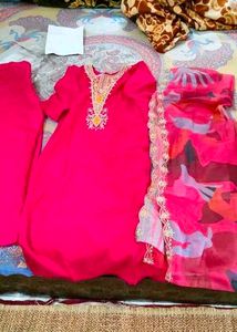 Pink Kurta Set