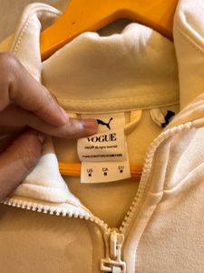 White Puma X Vogue  Jacket
