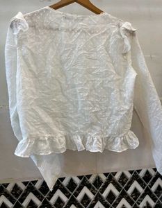 Zara White Tops