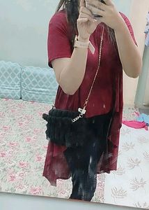 Bful High Low Pattern Top