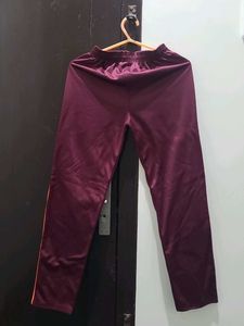 Maroon Track Pants