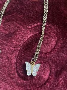 Silver Butterfly Chain