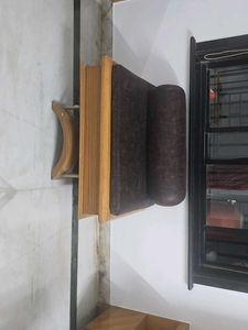 Elegant Brown Loveseat