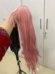 pink cosplay wig