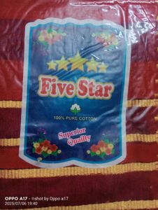 Five Star Brand New Pure Cotton Dhoti Jode