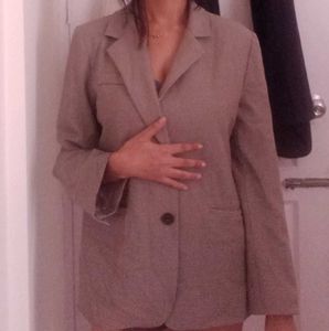 Vintage Plaid Blazer