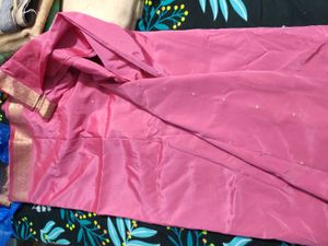 Elegant Pink Saree