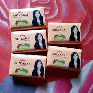 Pack Of 5 Godrej 3-in-1 Hair Soap