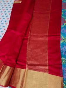 Maroon Saree