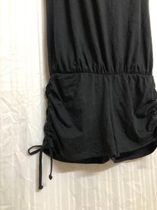 Black Short Sleeve Jumpsuit