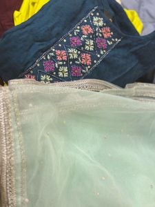 stylist kurti duppatta with bottom