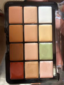 Makeup Brush Set and Pouch + Concealer Palette