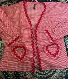 Pinteresty Checkerd Top