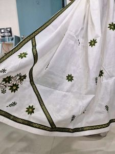 Silk Embroidery Saree For Women.