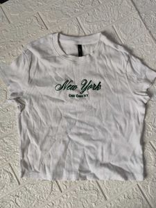 New York Crew Neck T-shirt