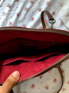 Coach 🇺🇸croc Leather Handbag