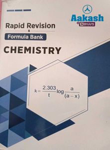 Aakash Chemistry Rapid Revision Book