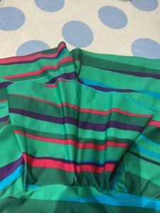 Striped One Piece Swimsuit