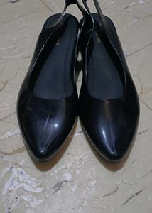 Black Slingback Heels