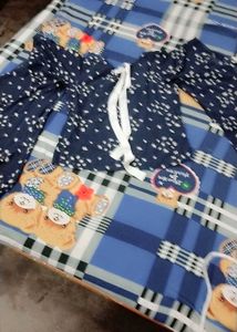 Blue Girls Top