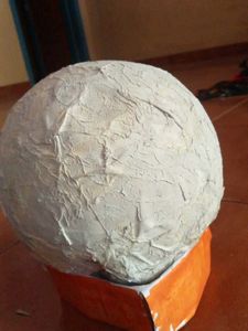 Paper Mache Moon