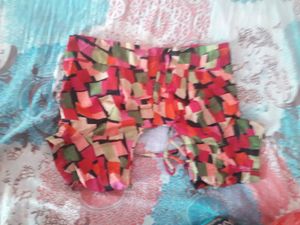 Blouse Dark Pink With Malti Color
