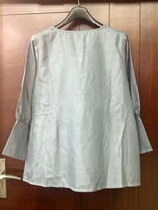 Grey Elegant Top