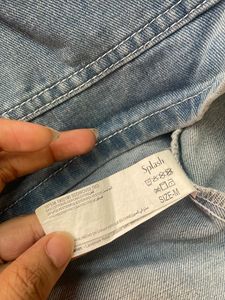 Short Denim Over Dress SALE ✨✨