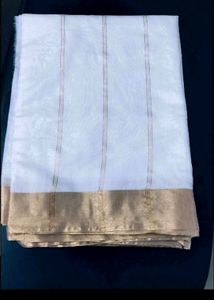Traditional Kerala Saree With Attach Blouse Piece