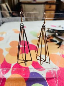 Geometric Drop Earrings