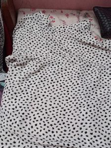 Dotted Print Top
