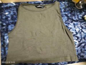 Olive Green Tank Top
