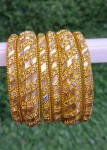 Golden Bangle Set