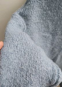 Knitted Long Cardigan 🩵