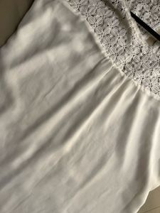 Lace Back Sleeveless Top