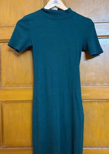 Zara Green Bodycon Dress