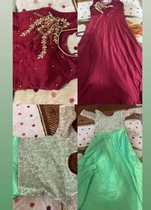 Combo Partywear Growns