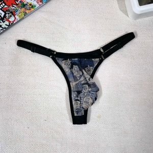 Cartoon Print Thong