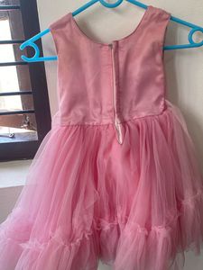 Cute Pink Party Wear Frock