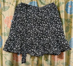 Floral Mini Skirt