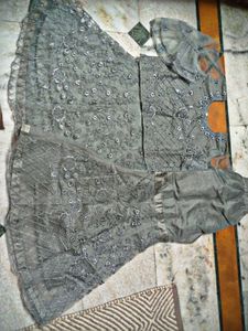 festive corset kurta sharara set