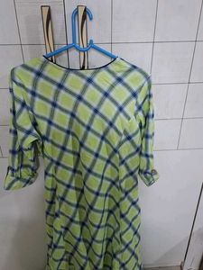 Checkered Maxi Dress